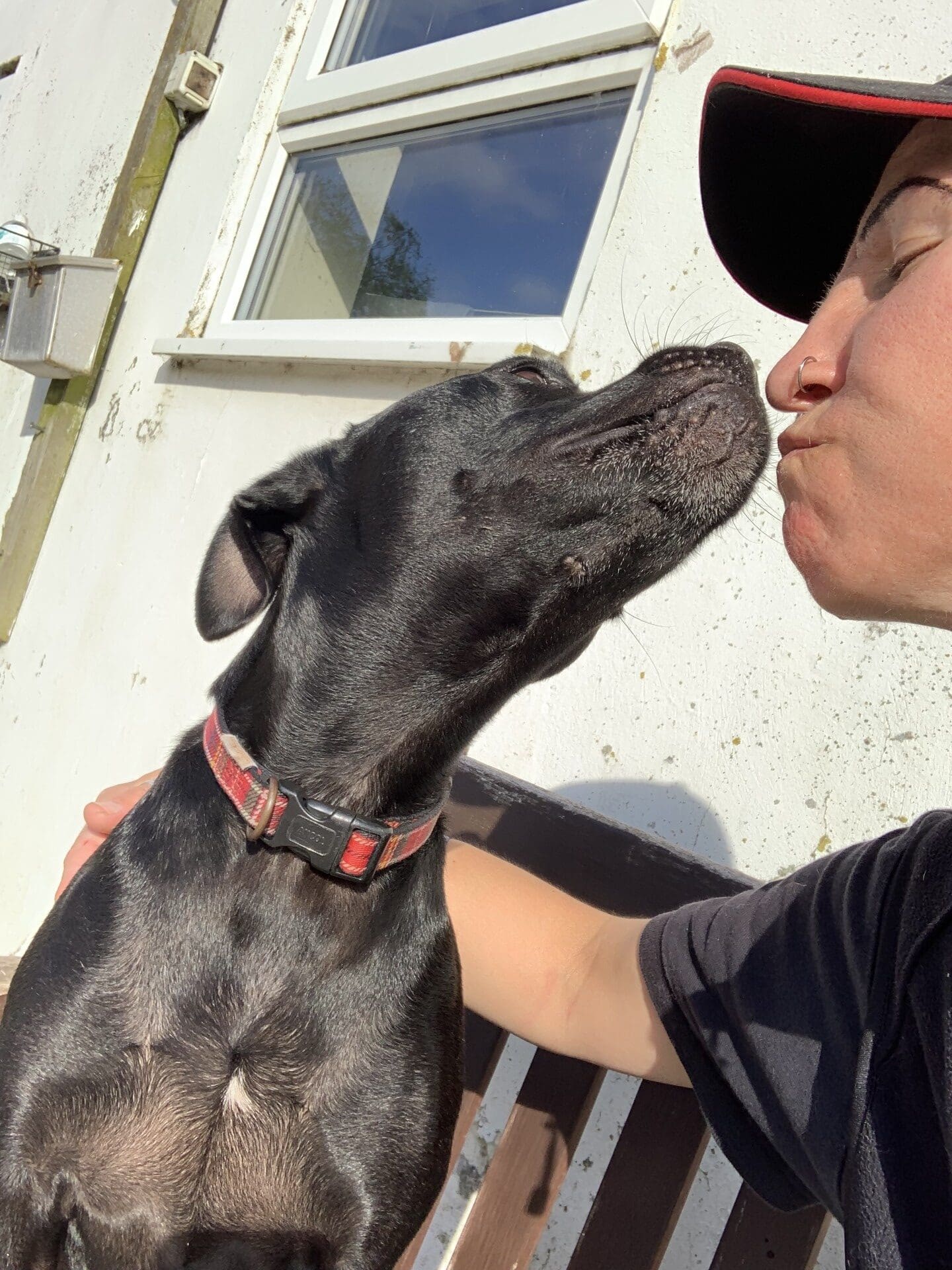 Kobie & EJ kisses