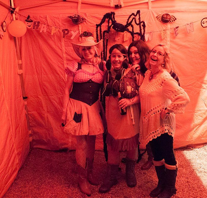 Our First Halloween Barn Dance.