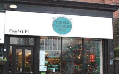 Rosanna, joint owner of The Old Hardware Shop cafe in Woolton.