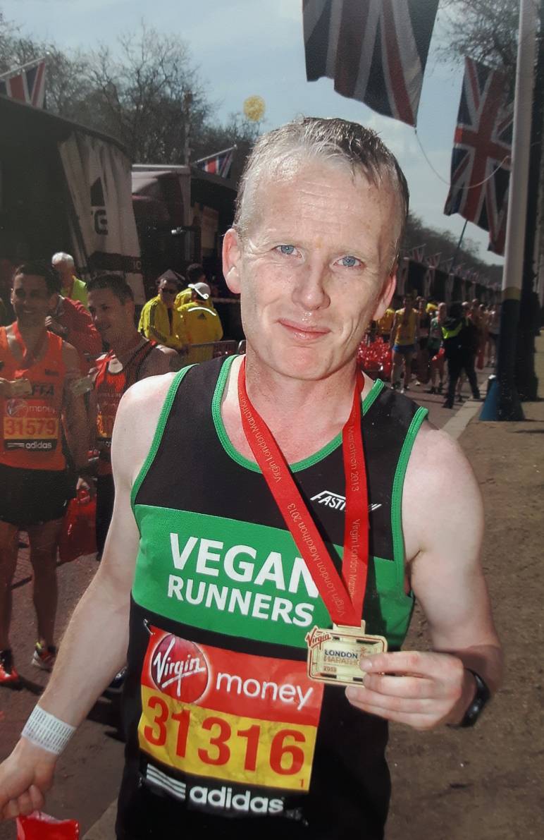 Simon, long distance vegan runner. | Freshfields Animal Rescue